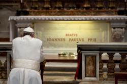 «Na misericórdia de Deus o mundo encontrará a paz», disse S. João Paulo II
