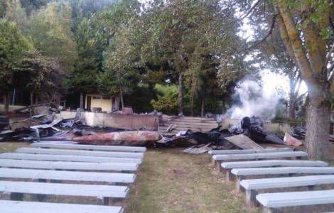 Igrejas católicas são queimadas no Chile