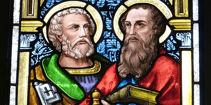 Pedro e Paulo, homens cheios do Espírito Santo